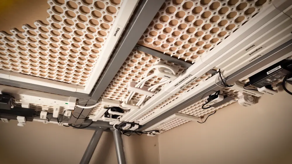Underware Under-Desk Cable Channels by Hands on Katie