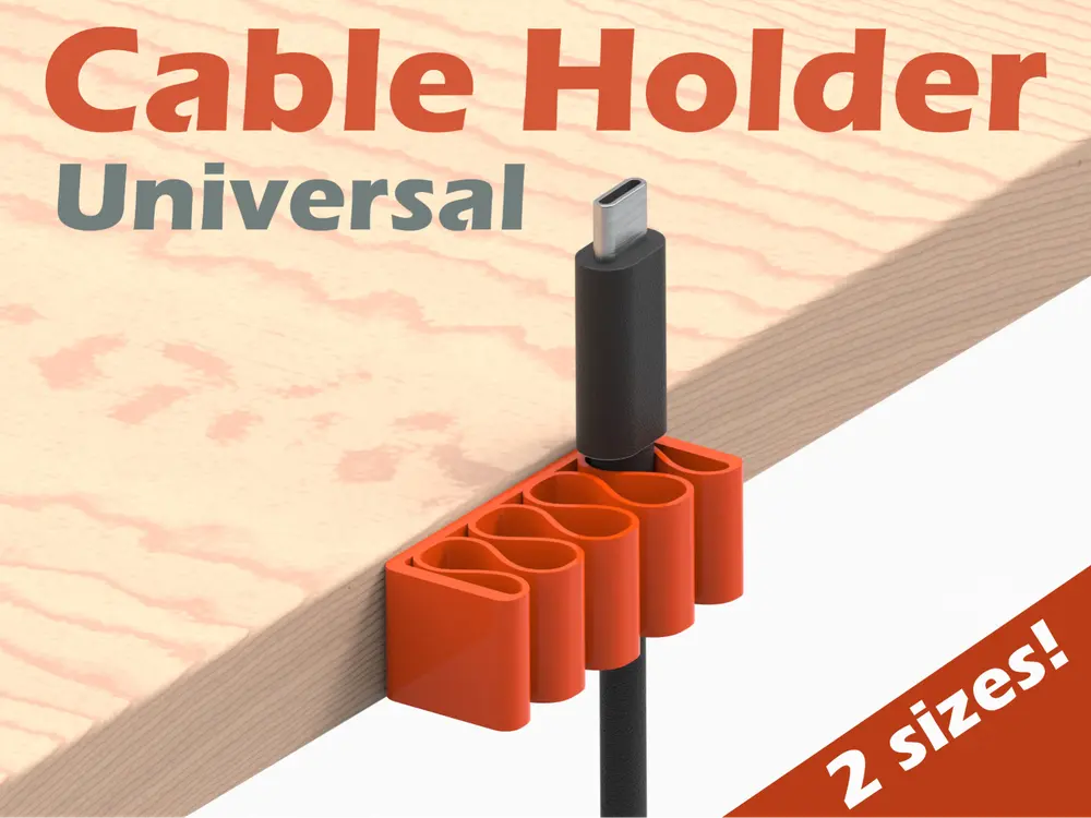 Universal Cable Holder by VC_design