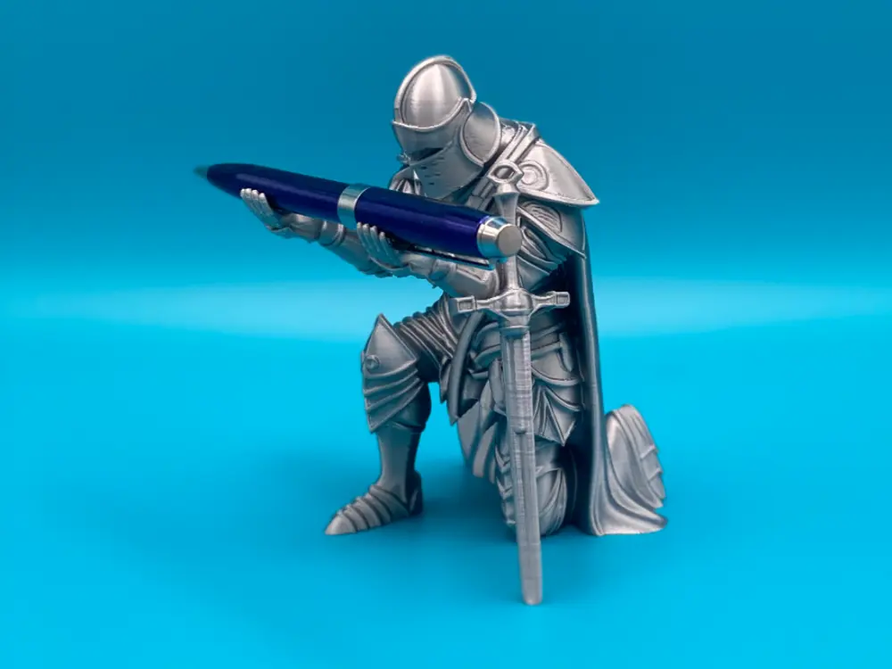 Warrior Desk Buddy by 3D_Ash