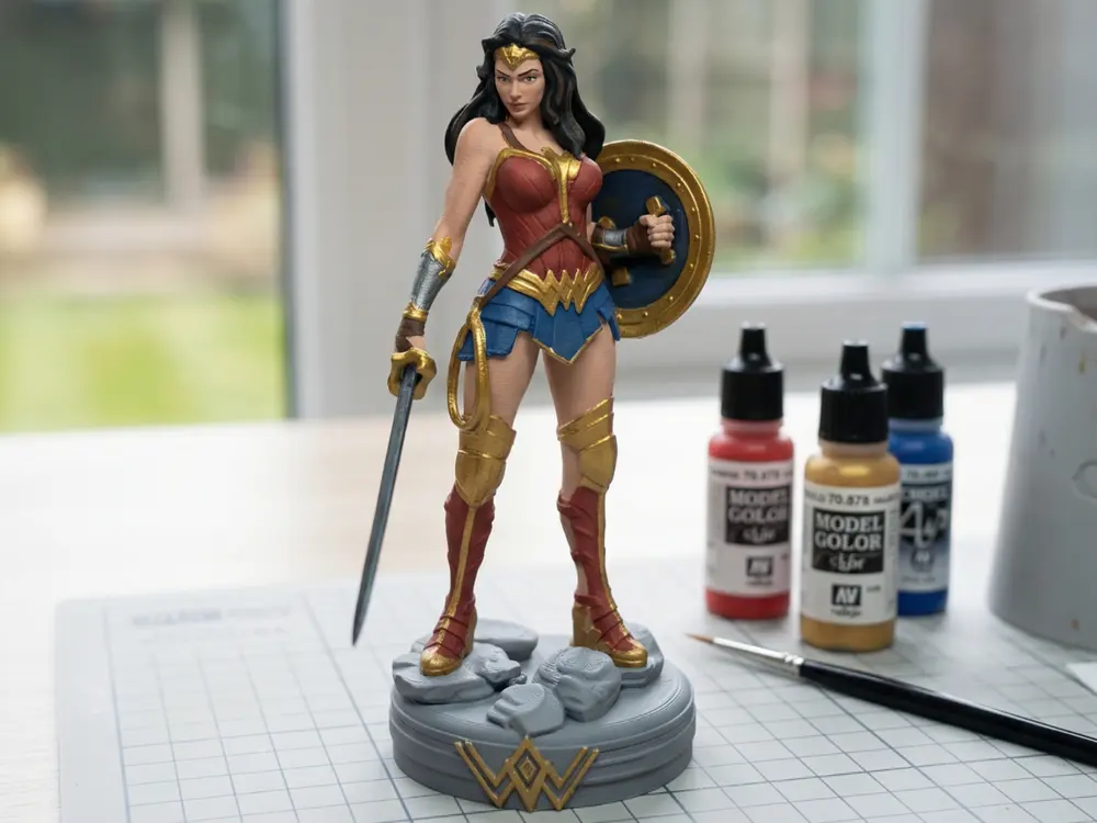 Wonder Woman: Amazon Princess Figure by NovaCrafter