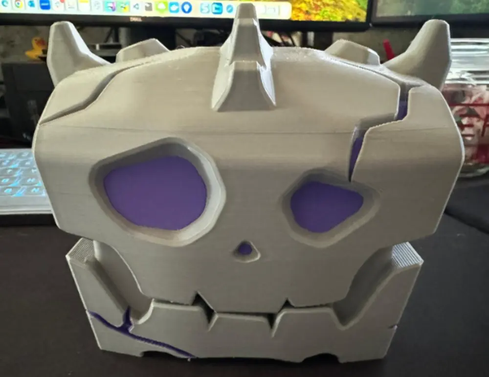 Zelda - Bokoblin Chest with Switch Game Holder by dan