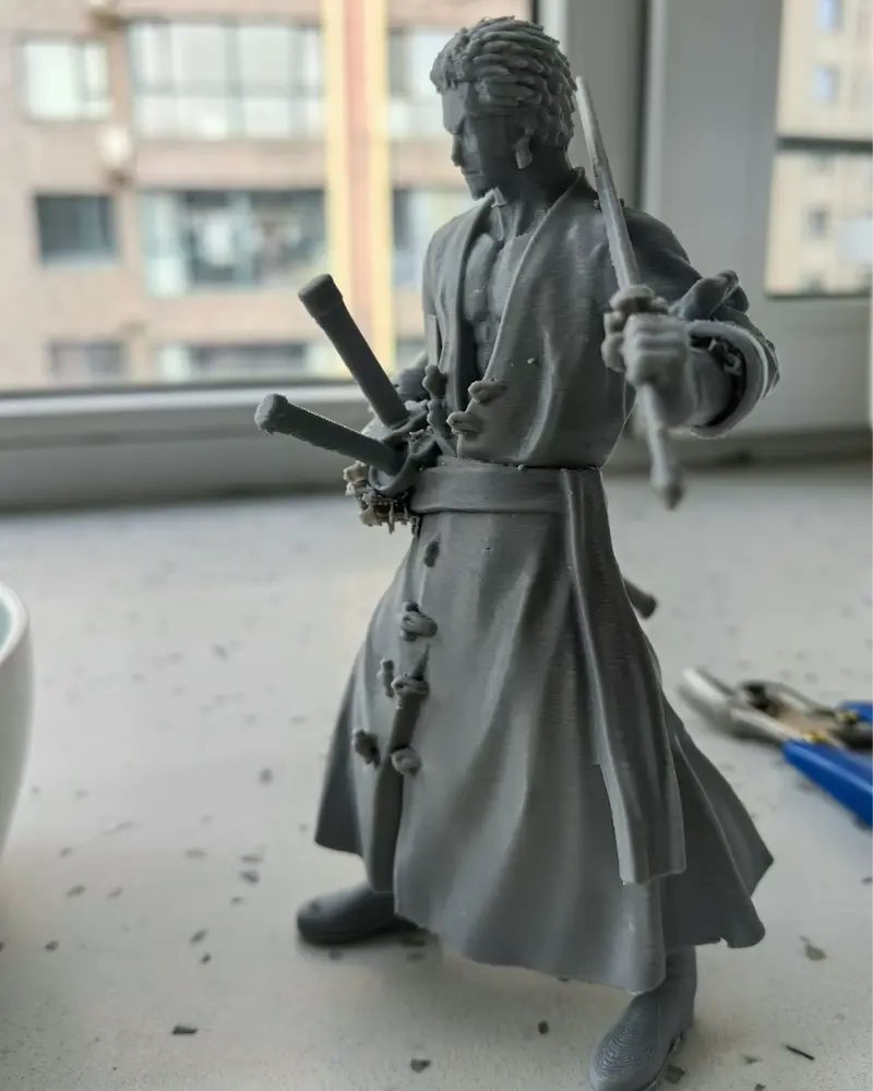 Zoro Figure by 三十三层剑主