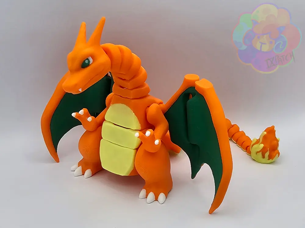 Charizard - Flexi Articulated Pokémon by IXPatch