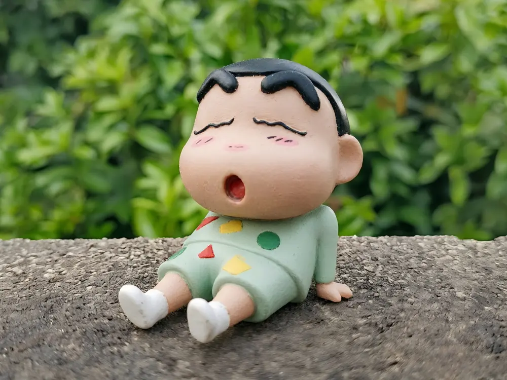 Relaxed Shinchan Figure by user_1517173247